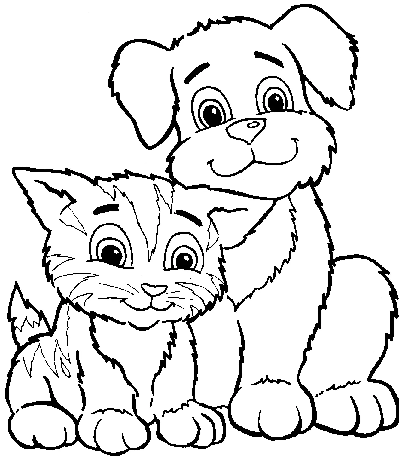 Cat Coloring Pages 40