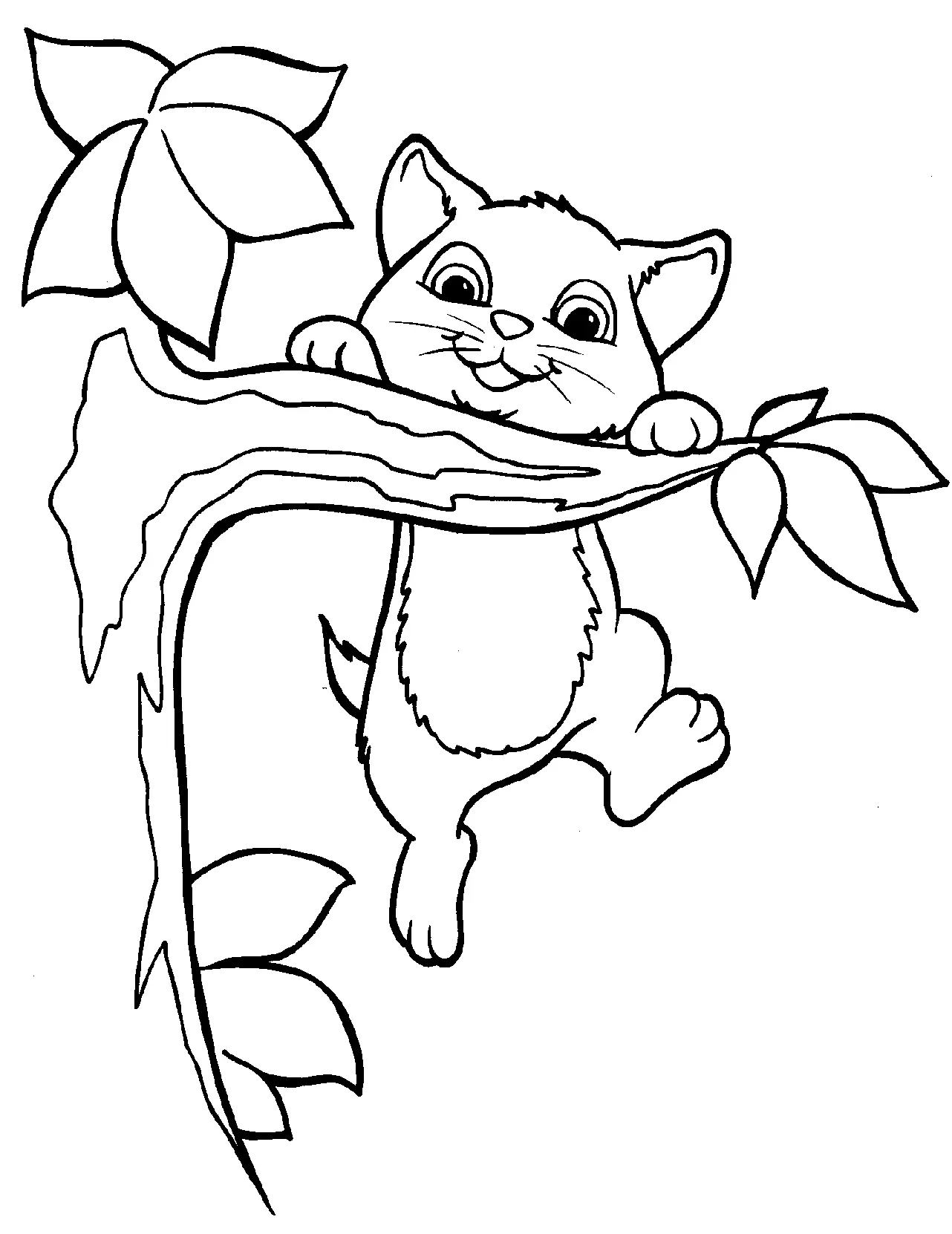 Cat Coloring Pages 61