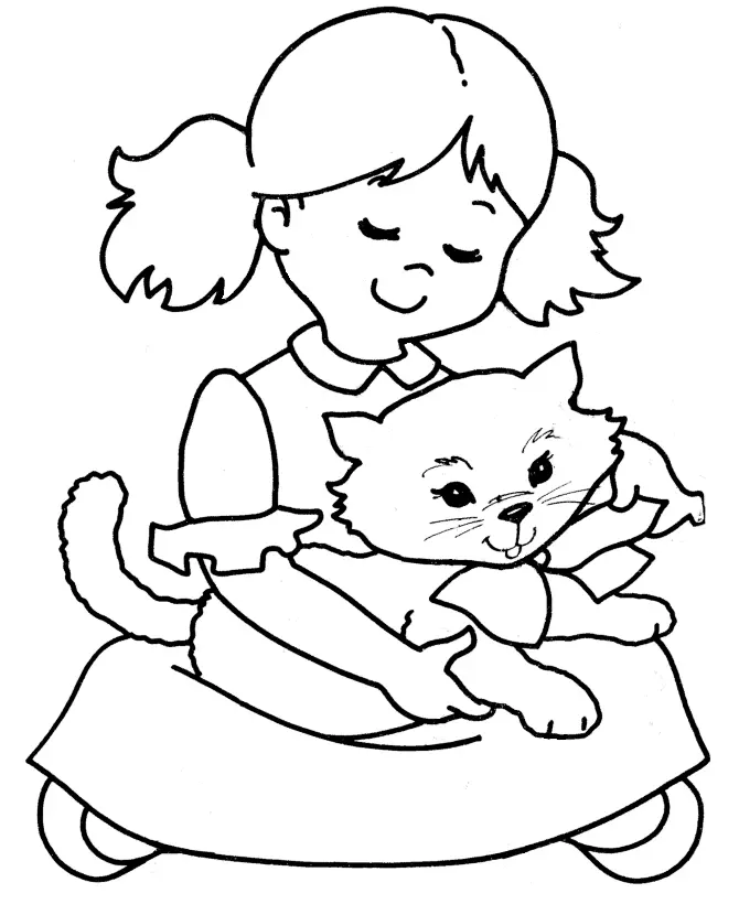 Cat Coloring Pages 99