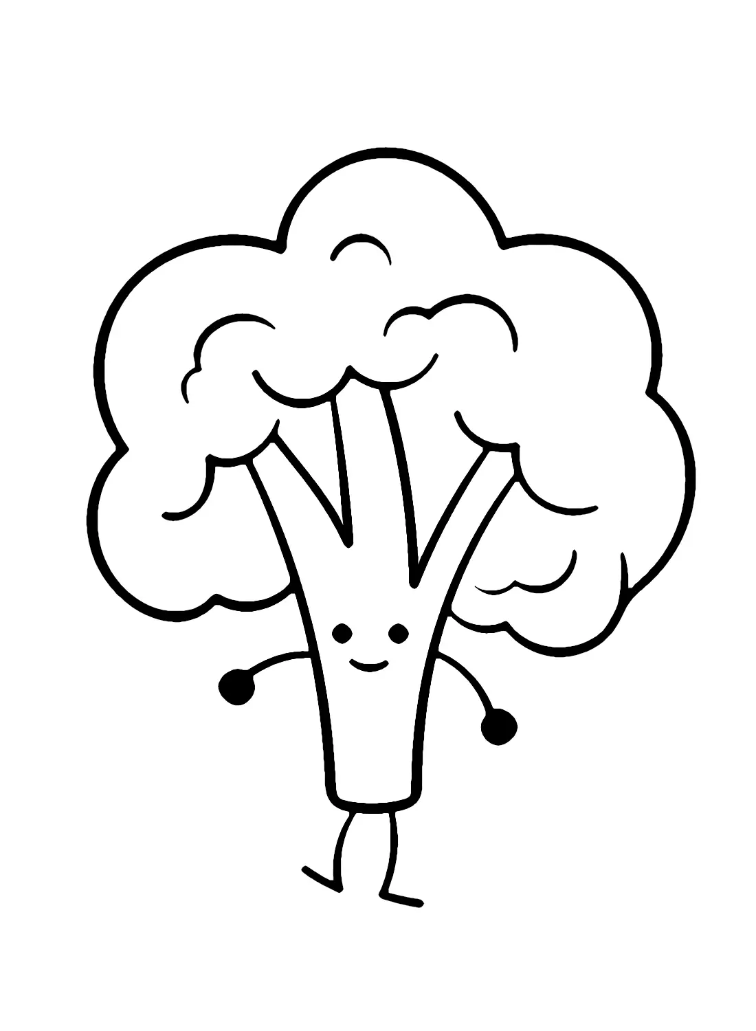 Cauliflower Coloring Pages 12
