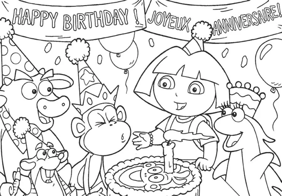Desenhos de Celebracao Para Colorir 5