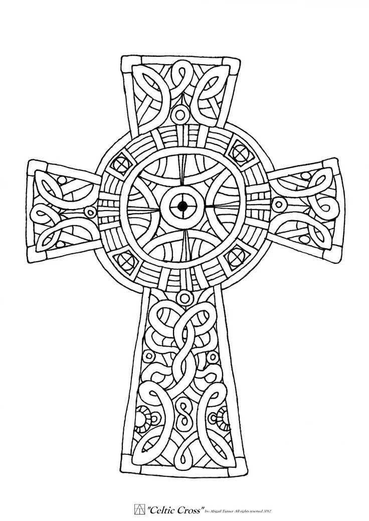 Celtic Knot Coloring Pages 14