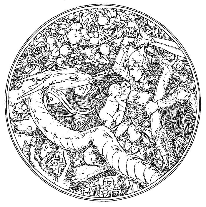 Celtic Knot Coloring Pages 15