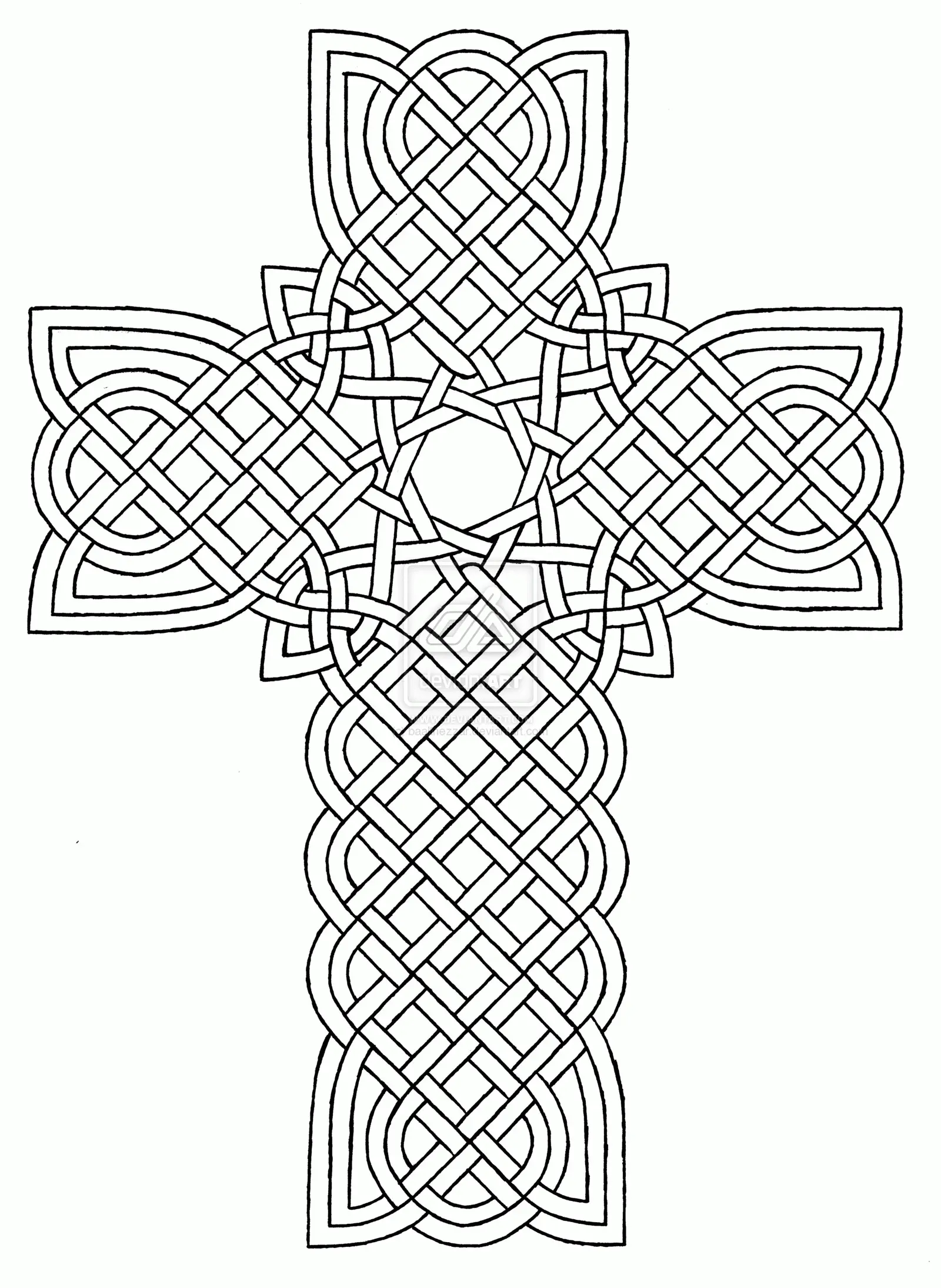 Celtic Knot Coloring Pages 24