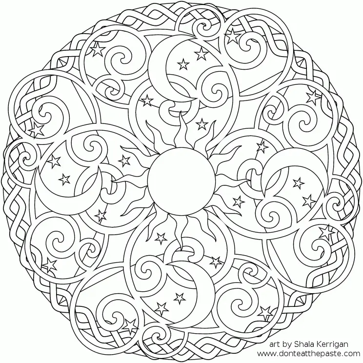 Celtic Knot Coloring Pages 30