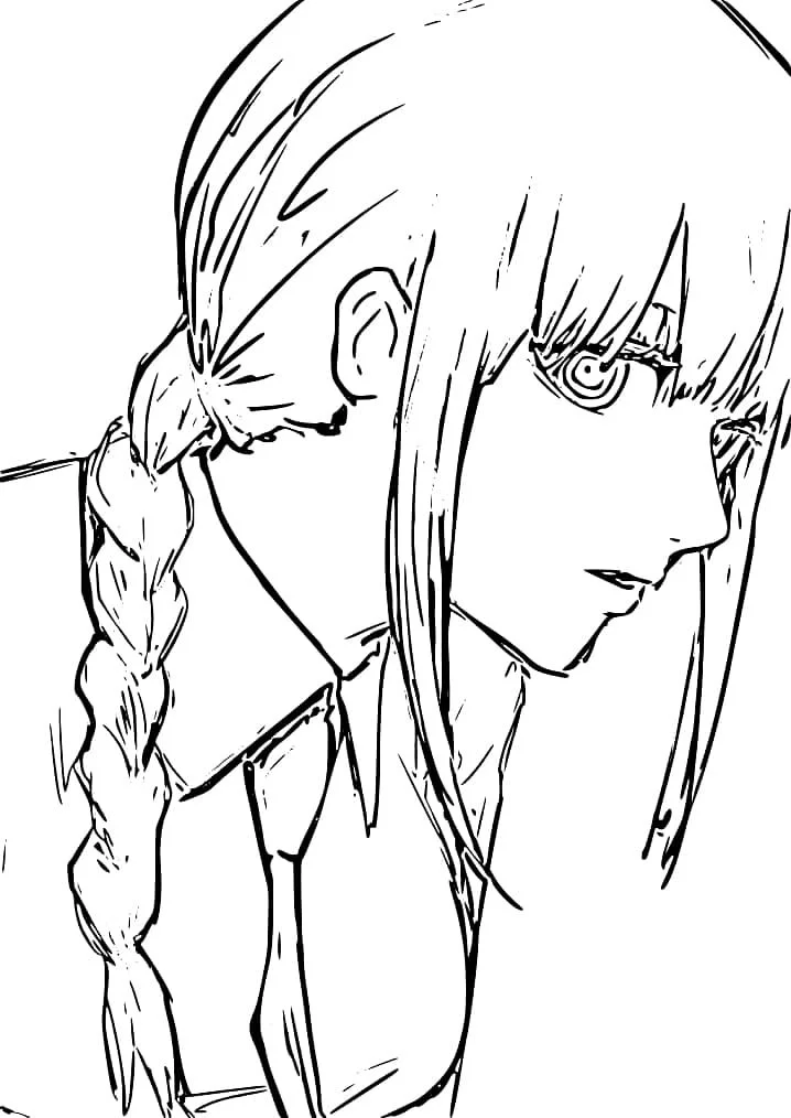 Chainsaw Man Coloring Pages 5