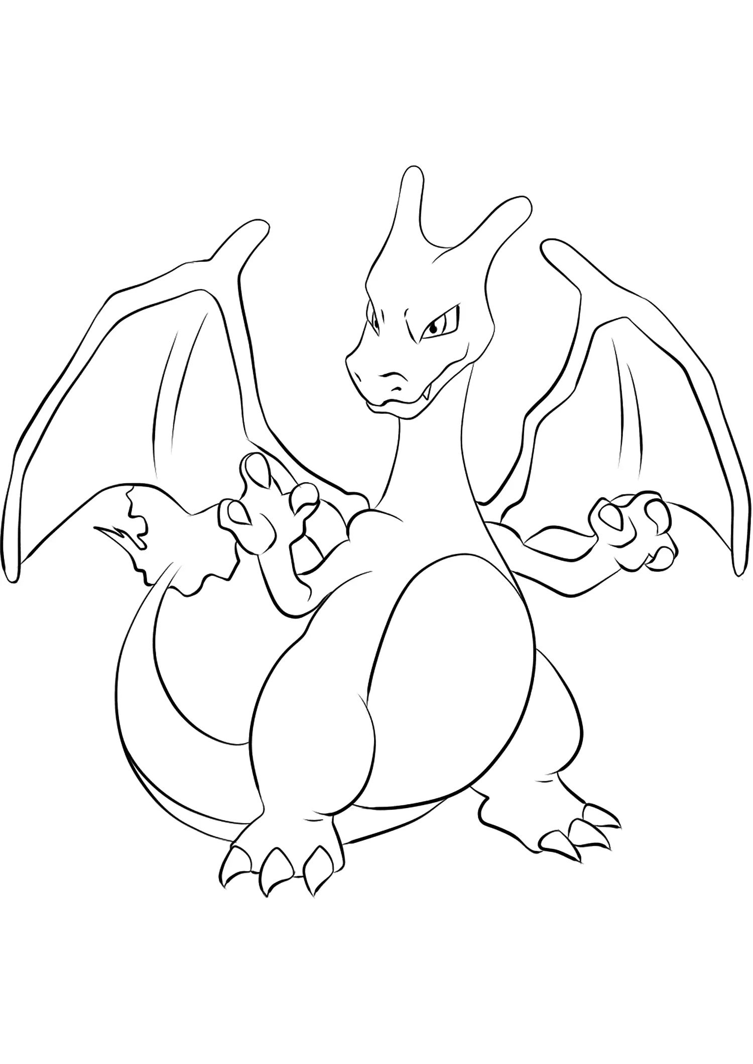 Charizard Ausmalbilder 10