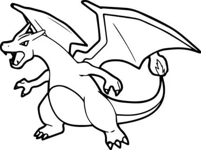 Charizard Ausmalbilder 8