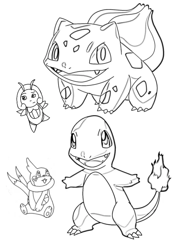 Charmander Ausmalbilder 19