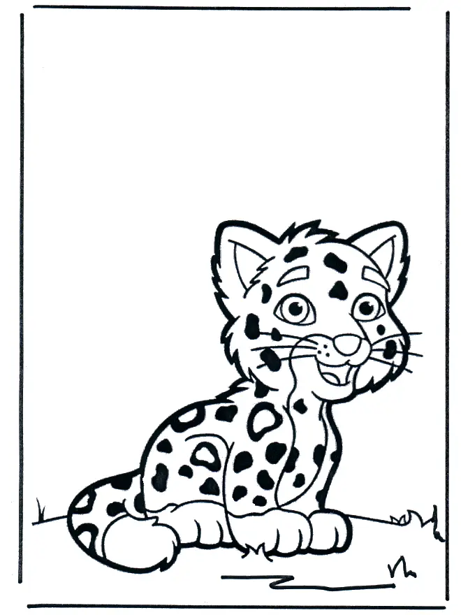 Desenhos de Chita Para Colori 15