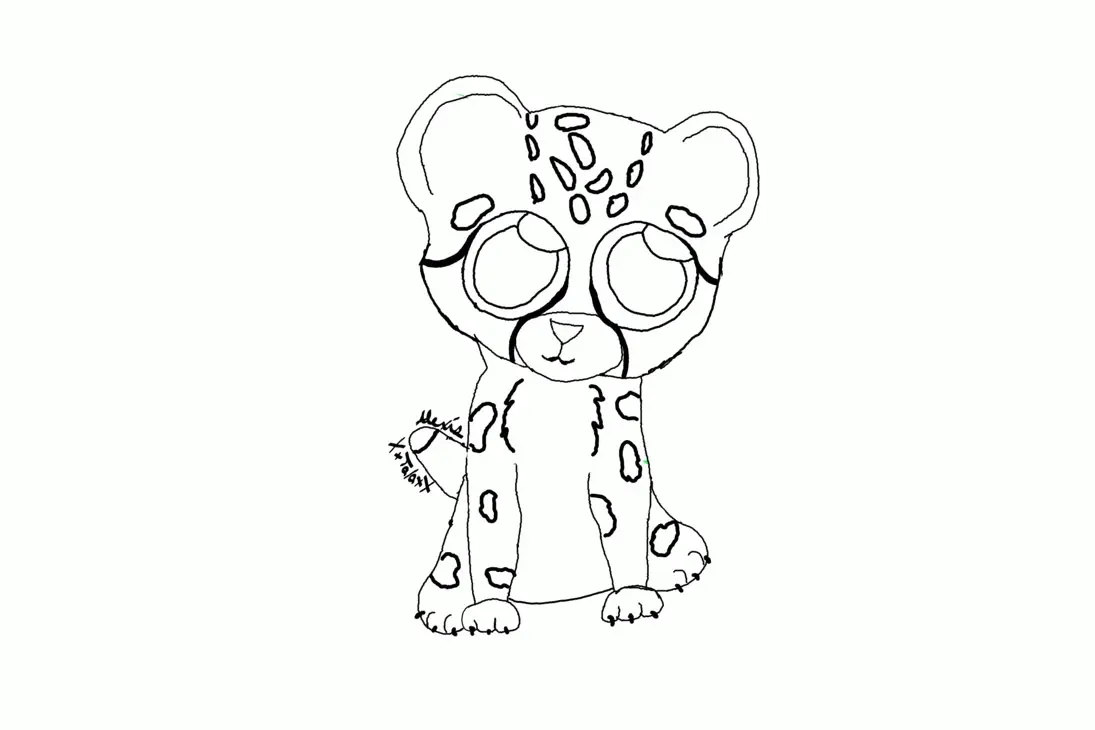 Desenhos de Chita Para Colori 30