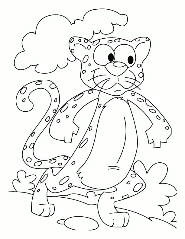 Desenhos de Chita Para Colori 42