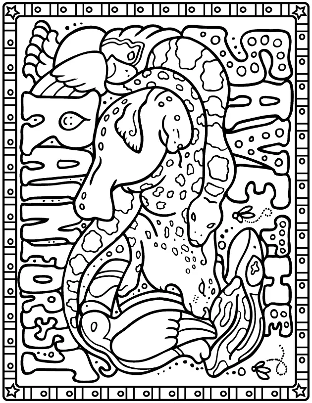 Desenhos de Chita Para Colori 53