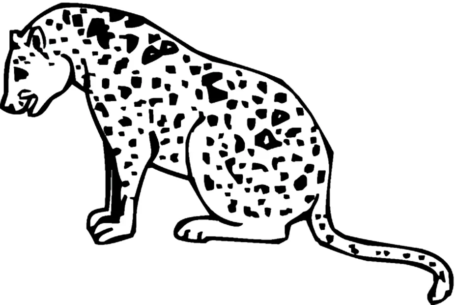 Desenhos de Chita Para Colori 96
