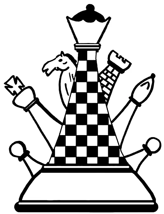 Schach Ausmalbilder 18