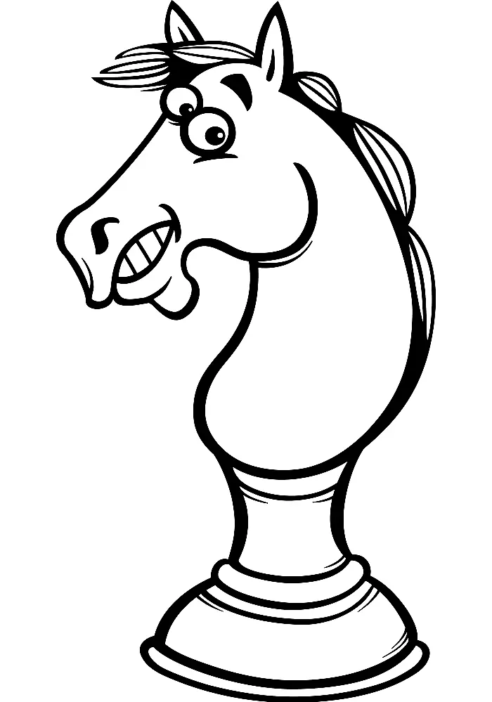 Schach Ausmalbilder 41