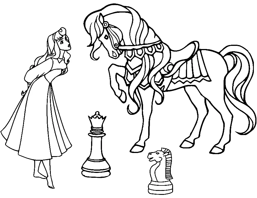 Schach Ausmalbilder 50