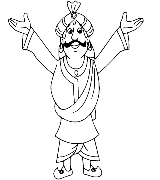 Chhota Bheem Para Colorear 40