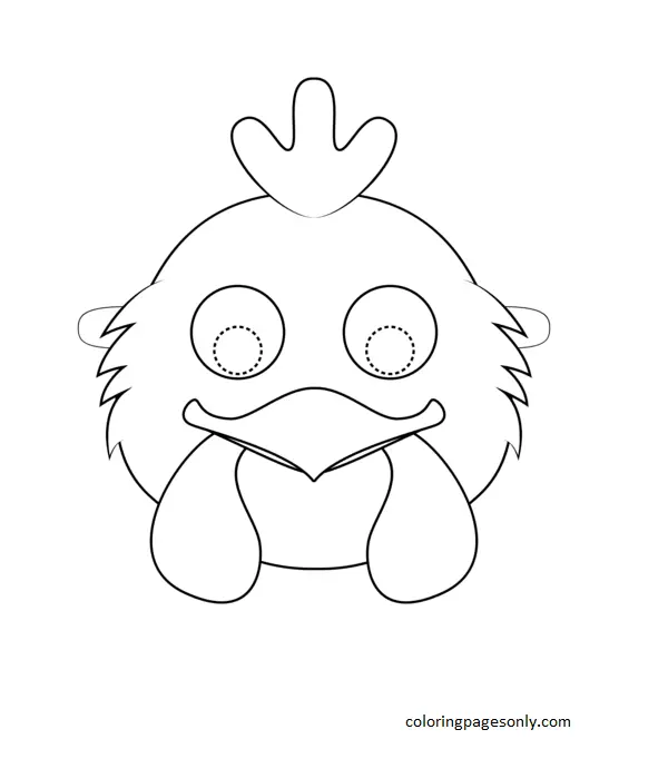 Desenhos de Frango Para Colorir 12