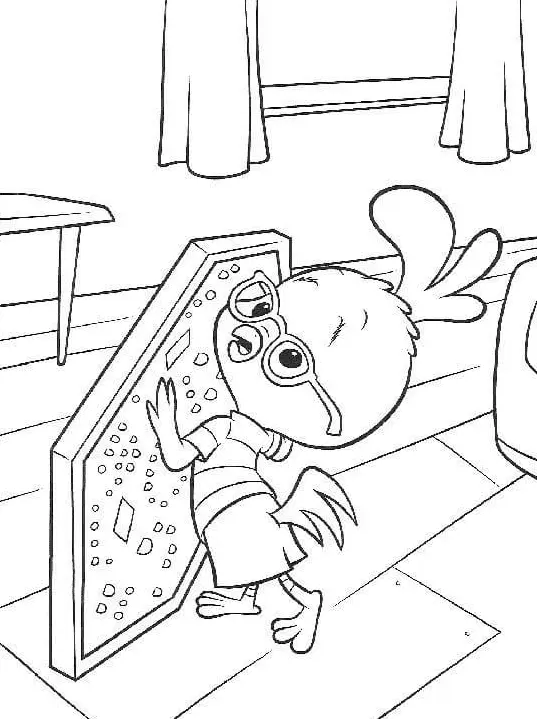 Chicken Little Coloring Pages 10