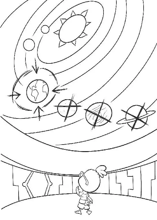 Chicken Little Coloring Pages 21