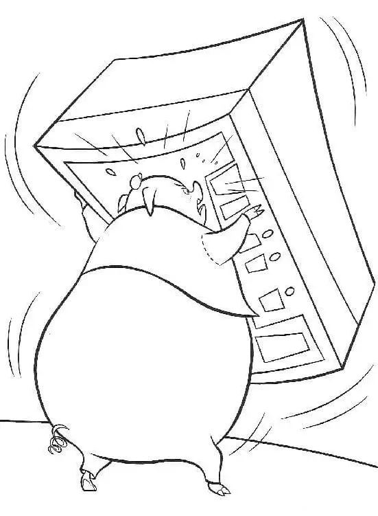 Chicken Little Coloring Pages 24
