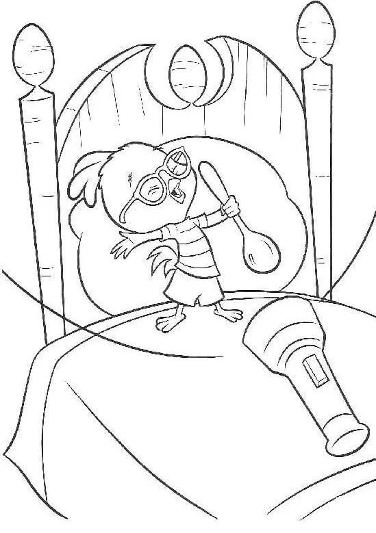 Chicken Little Coloring Pages 46