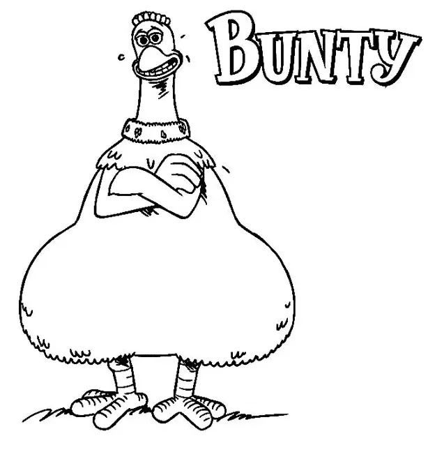 Chicken Run Coloring Pages 33