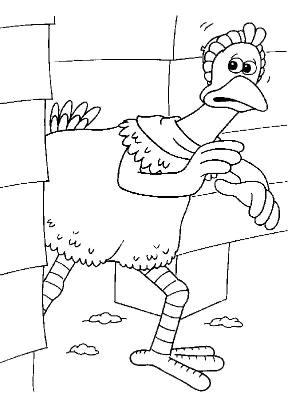 Chicken Run Coloring Pages 41