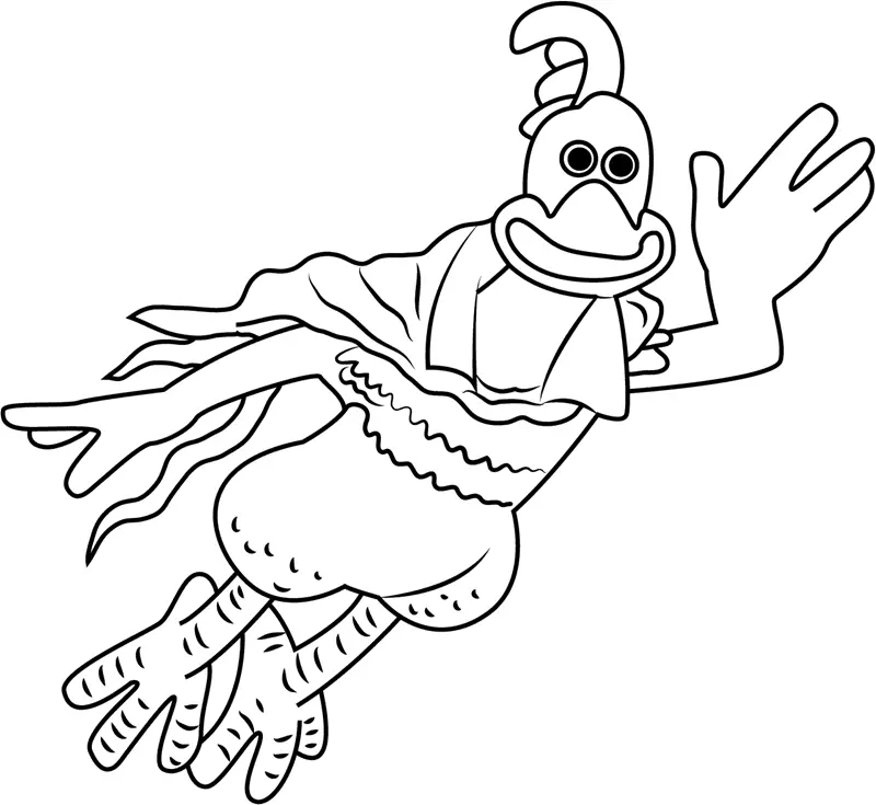 Chicken Run Coloring Pages 44