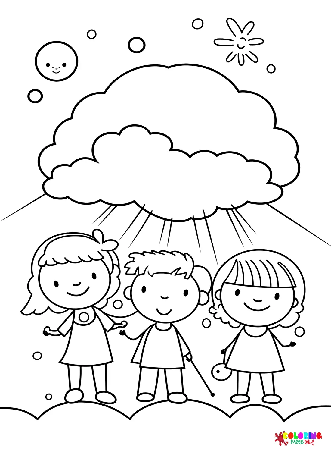 Children s Day Coloring Pages 26