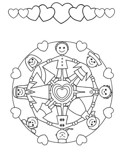 Children s Day Coloring Pages 3