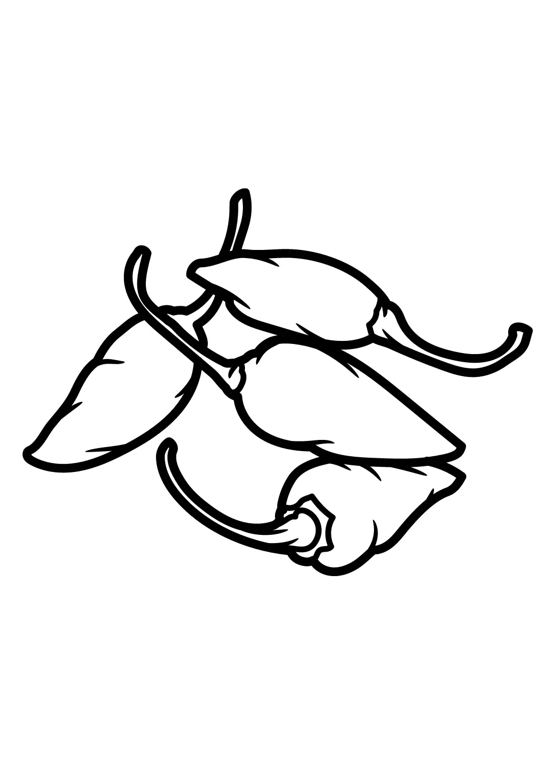 Desenhos de Pimenta Para Colorir 21