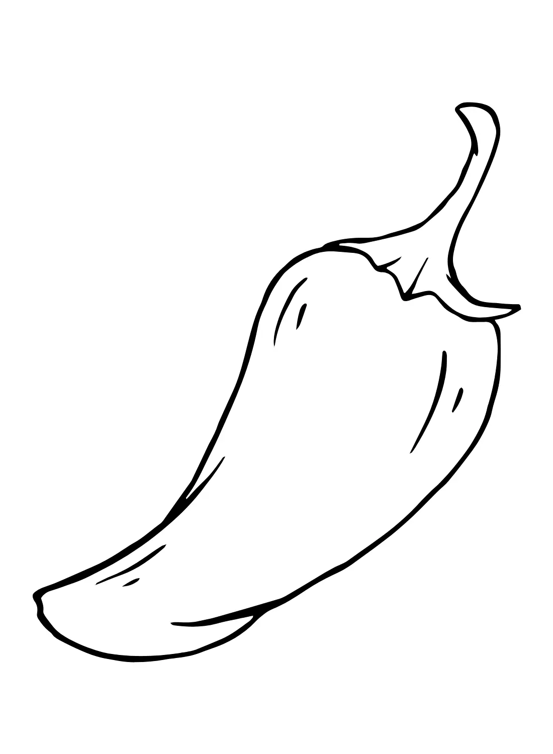 Desenhos de Pimenta Para Colorir 34