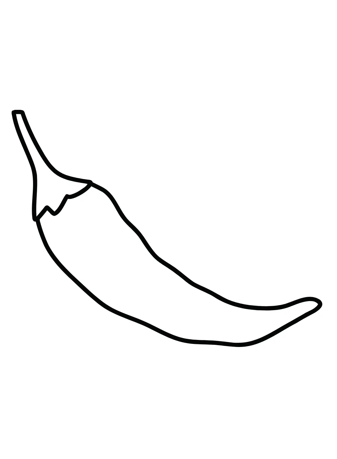 Desenhos de Pimenta Para Colorir 4