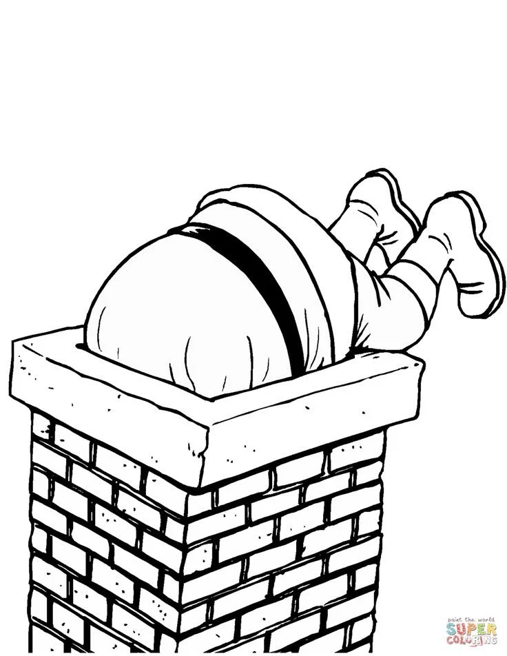 Desenhos de Chamine Para Colorir 1