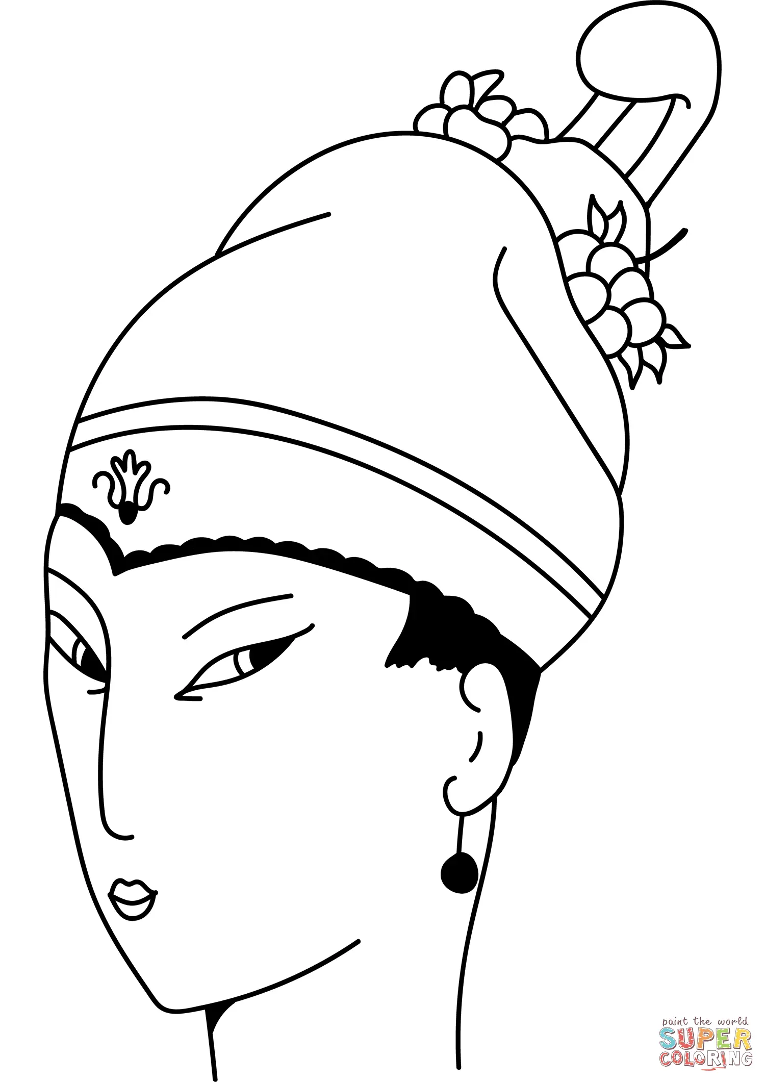 China coloring pages 32