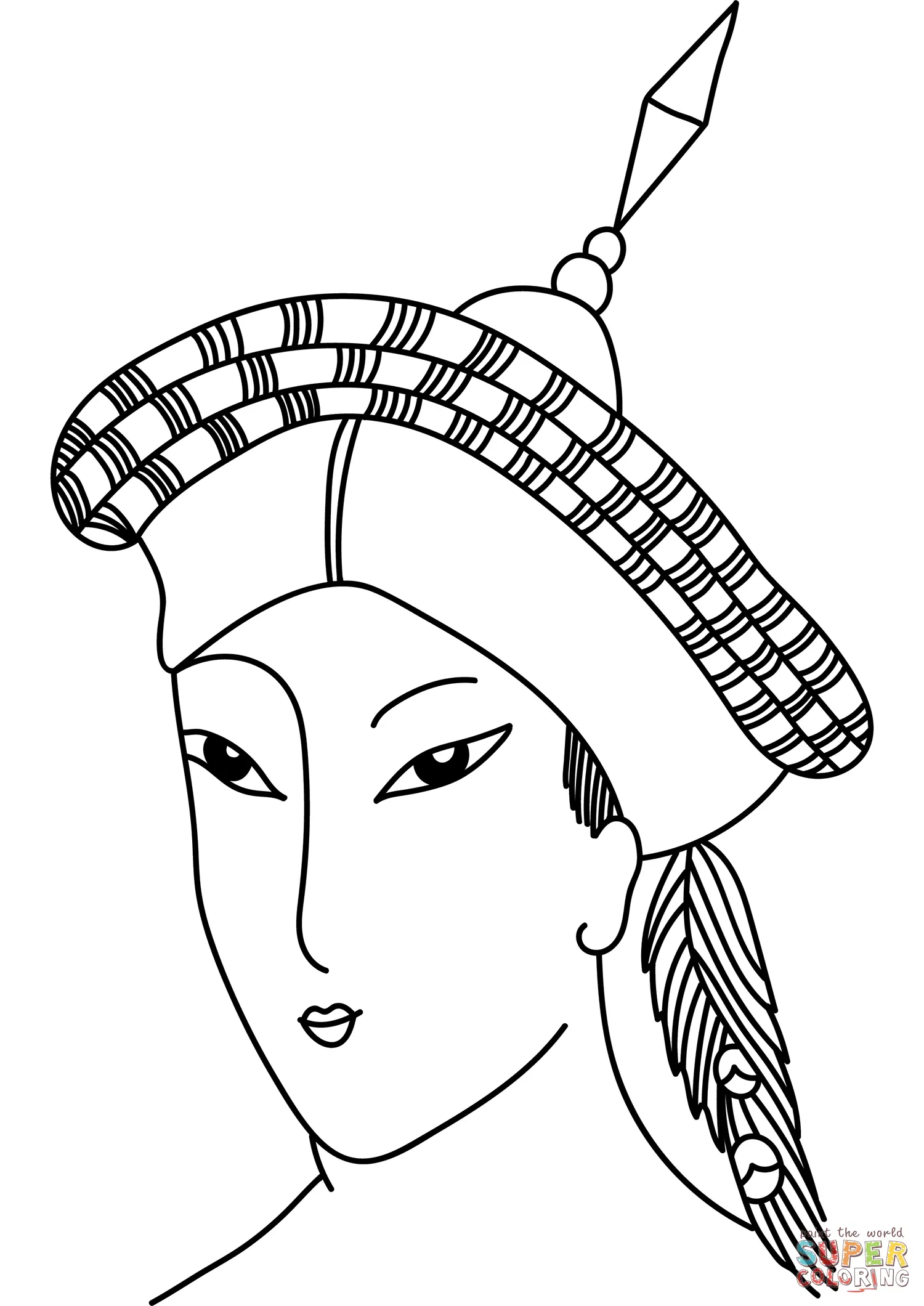 China coloring pages 42