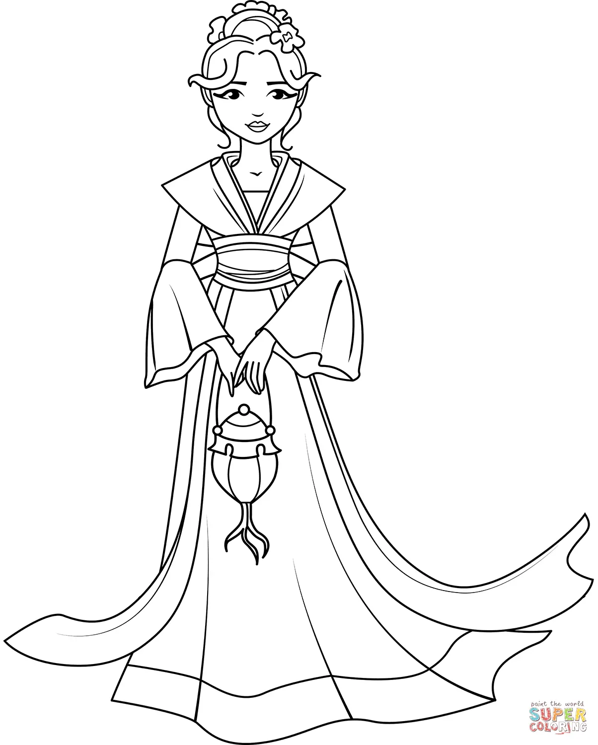 China coloring pages 43
