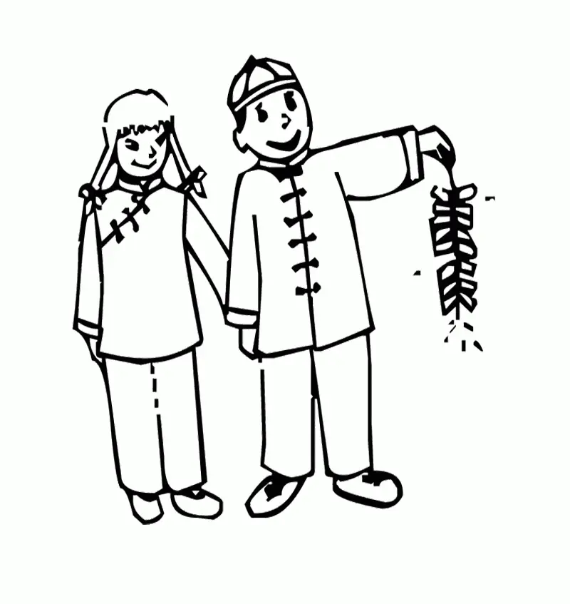 Chinese New Year Coloring Pages 17