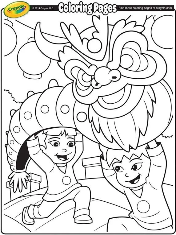 Chinese New Year Coloring Pages 22