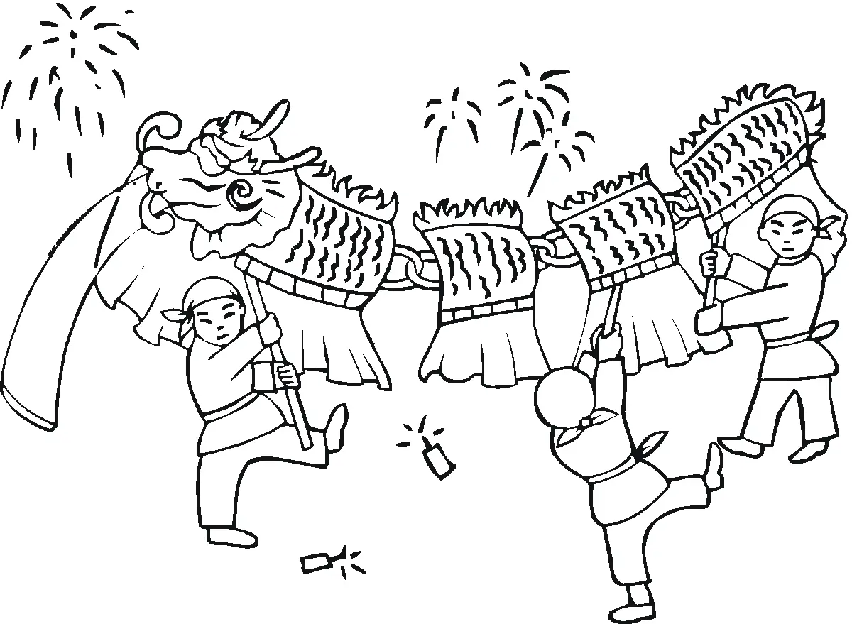 Chinese New Year Coloring Pages 26