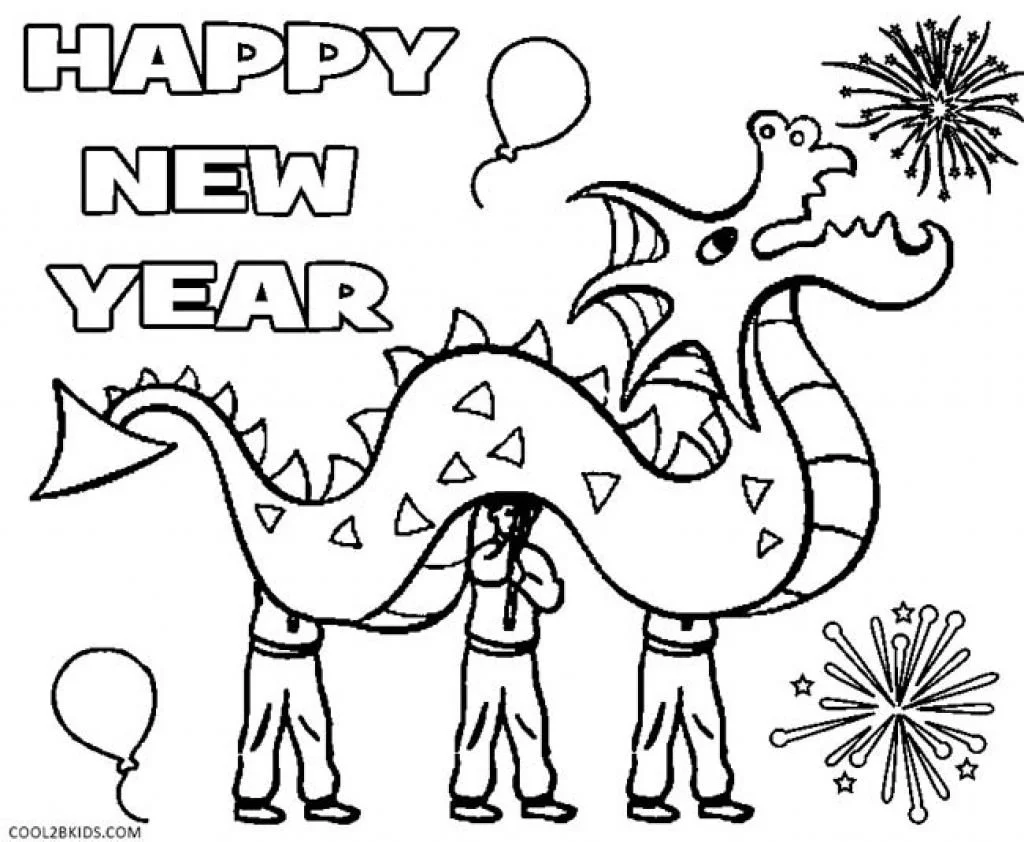 Chinese New Year Coloring Pages 43