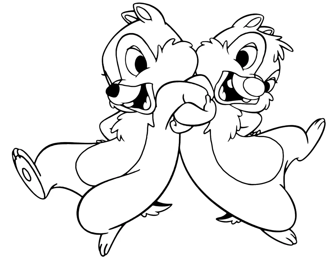 Chip und Chap – Die Ritter des Rechts Ausmalbilder 35