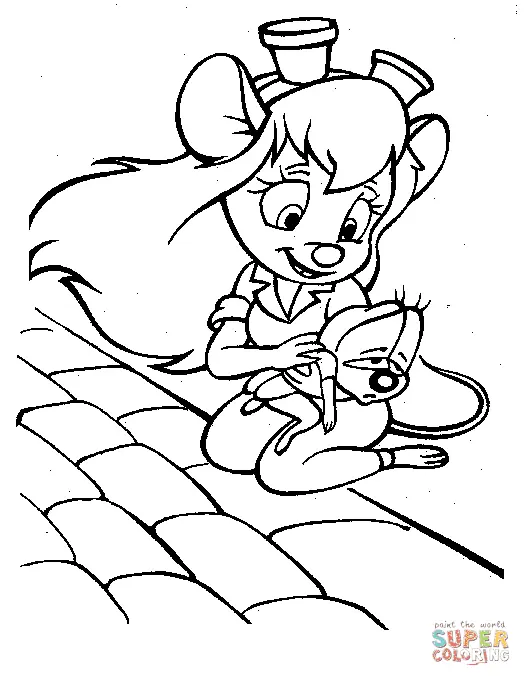 Chip und Chap – Die Ritter des Rechts Ausmalbilder 54