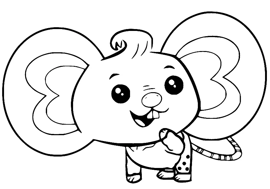 Chip and Potato Coloring Pages 10