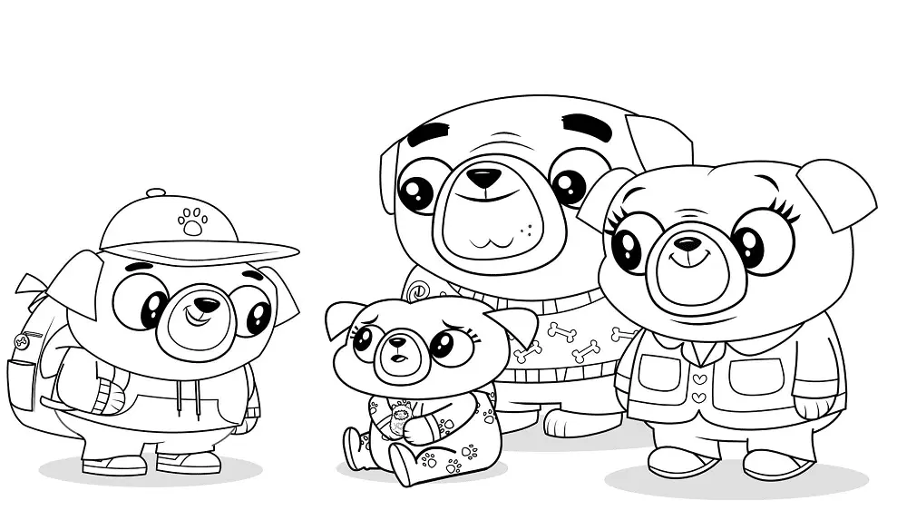 Chip and Potato Coloring Pages 30