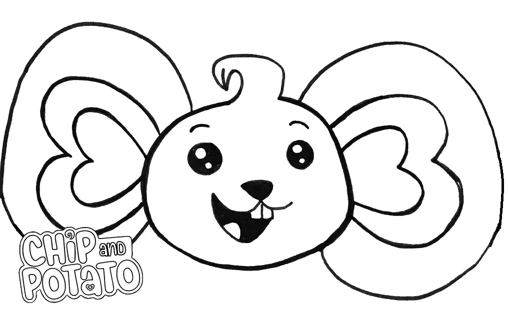 Chip and Potato Coloring Pages 34