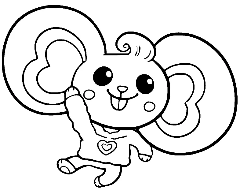 Chip and Potato Coloring Pages 4