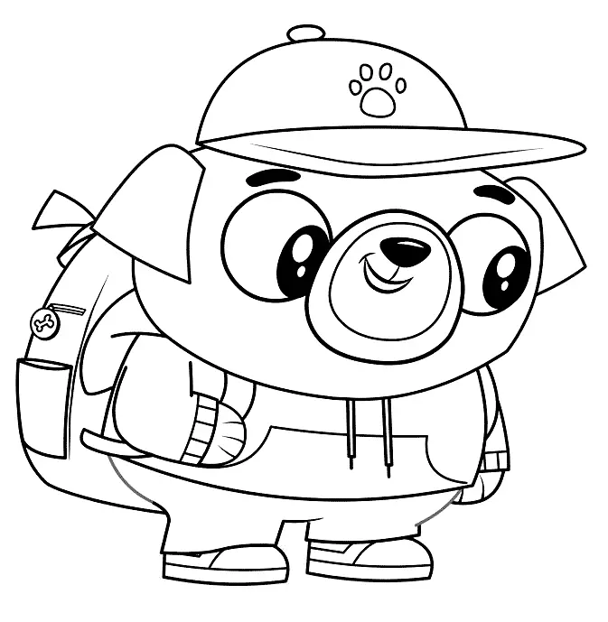 Chip and Potato Coloring Pages 7